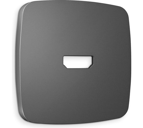 Лицевая панель Ambrella VOLT для HDMI розетки OMEGA OP6640 1