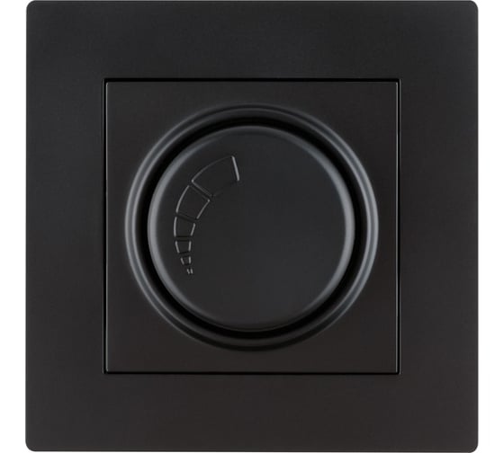 Светорегулятор TDM ELECTRIC 300 Вт черный Сенеж TDM SQ1816-0319