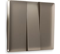 Лицевая панель Ambrella VOLT для 3-клавишных выключателей ALFA AP6350