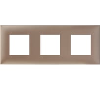 Рамка DKC Avanti кремовый жемчуг, 3 поста, 6 мод. 4425906