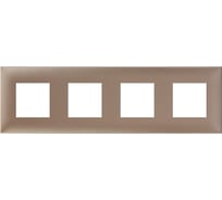 Рамка DKC Avanti кремовый жемчуг, 4 поста, 8 мод. 4425908