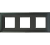 Рамка DKC Avanti сине-зеленый жемчуг, 3 поста, 6 мод. 4434906