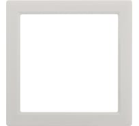 Декоративная вставка для рамок из натуральных материалов DKC Avanti белая, 1 пост, 2 мод. 4400822D