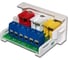 Розетка LANMASTER Mosaic 22.5x45, 3xRCA Composite Video & Stereo Audio, белая, LAN-WA-LP-3RCA-WH 2