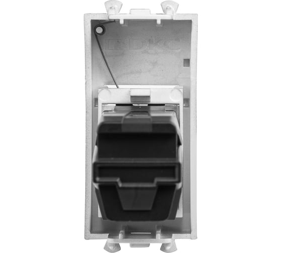 HDMI-розетка модульная DKC Avanti тип А-А, закаленная сталь, 1 модуль 4404251