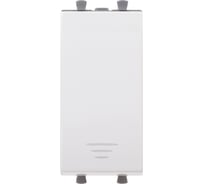 Кнопка модульная DKC Avanti, Белое облако, 1 модуль 4400151