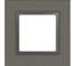 Рамка для розеток и выключателей ЭРА Elegance 14520116 на 1 пост, металл, титан Б0065842 4