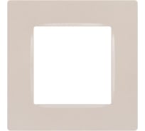 Рамка для розеток и выключателей ЭРА Серия 12 12520115 на 1 пост, Классик, перламутр Б0067761
