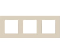Рамка для розеток и выключателей ЭРА Серия 12 12520302 на 3 поста, Классик, слоновая кость Б0067732