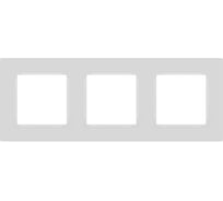 Рамка для розеток и выключателей ЭРА Серия 12 12520301 на 3 поста, Классик, белый Б0067719