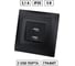 Розетка TDM ELECTRIC 2USB порт 2,1А 5В графит Лама TDM SQ1815-0641 2