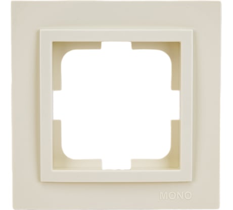 1-местная рамка MONO ELECTRIC DESPINA кремовый 102-170000-160