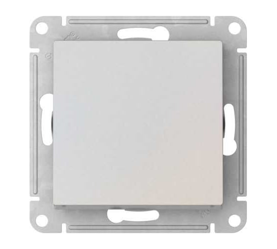 Выключатель Systeme Electric ATLASDESIGN с самовозвратом, сх.1, 10АХ, мех., быстрозажим. клем., жемчуг ATN000415S