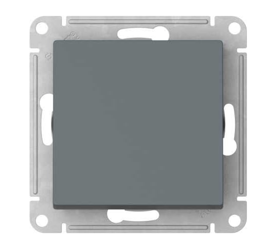 Выключатель Systeme Electric ATLASDESIGN с самовозвратом, сх.1, 10АХ, мех., быстрозажим. клем., грифель ATN000715S