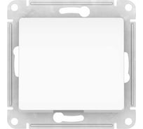 Выключатель 1-клавишный Systeme Electric GLOSSA, сх.1, 10АХ, мех., быстрозажим. клем., белый GSL000111S