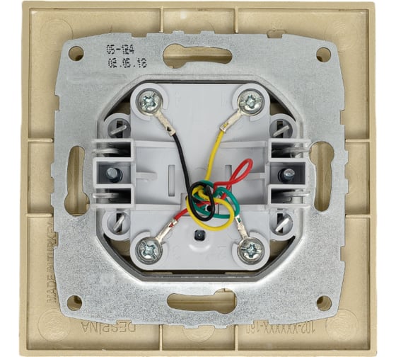 Телефонная розетка MONO ELECTRIC Rj45 Cat3 DESPINA титан 102-222205-124