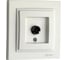 Конечная TV розетка MONO ELECTRIC с экраном DESPINA белый 102-190005-138 1