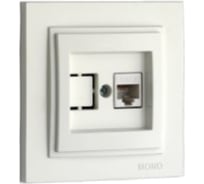 Компьютерная розетка MONO ELECTRIC Rj45 Cat6 DESPINA белый 102-190005-125