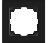 Рамка для розеток и выключателей Intro Accent 650105 на 1 пост, СУ, антрацит Б0063750