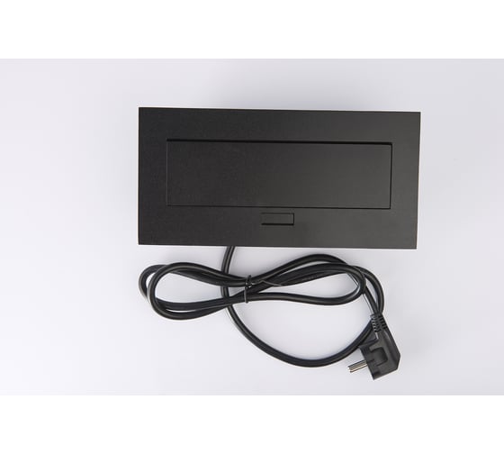 Выдвижной встраиваемый розеточный блок SETE на 2 EURO розетки и 2 USB SBT-2UC-20