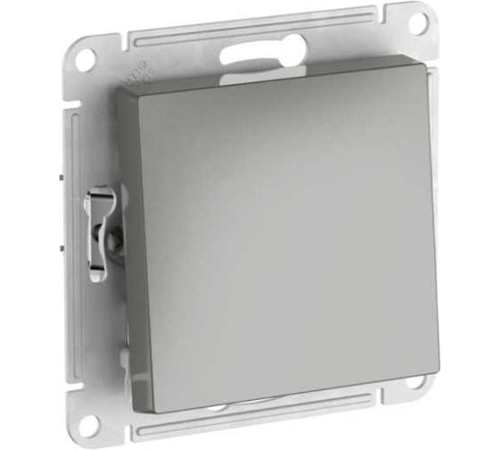 Перекрестный переключатель Systeme Electric ATLASDESIGN сх.7, 10АХ, мех., быстрозажим. клем., сталь ATN000971S