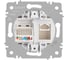 Розетка Intro Accent 6-303-01М информационная RJ45, IP20, СУ, белый матовый Б0063625 3