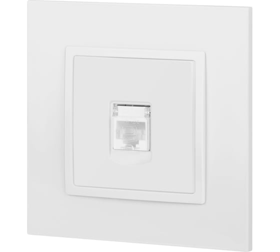 Розетка ЭРА Elegance 14-3107-01М RJ45, белый матовый Б0065763