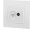 Розетка ЭРА Elegance 14-3110-01М RJ45 TV, белый матовый Б0065767 5