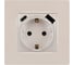 Розетка ЭРА Серия 12 12-4108-15 2PE 16A250В со шторками с USB typeAC 5В3А перламутр Б0067767 2