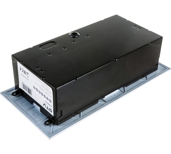 Выдвижной встраиваемый розеточный блок GTV на 3 EURO розетки AE-BP03GS-10