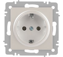 Розетка Intro Accent 620206 2PE Schuko, 16А250В, IP20, скрытой установки, перламутр Б0063695