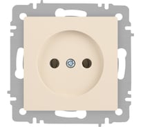 Розетка Intro Accent 620102 2P, 16А250В, IP20, скрытой установки, слоновая кость Б0063659