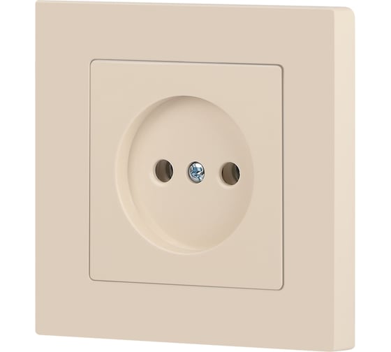 Розетка Intro Accent 620102 2P, 16А250В, IP20, скрытой установки, слоновая кость Б0063659