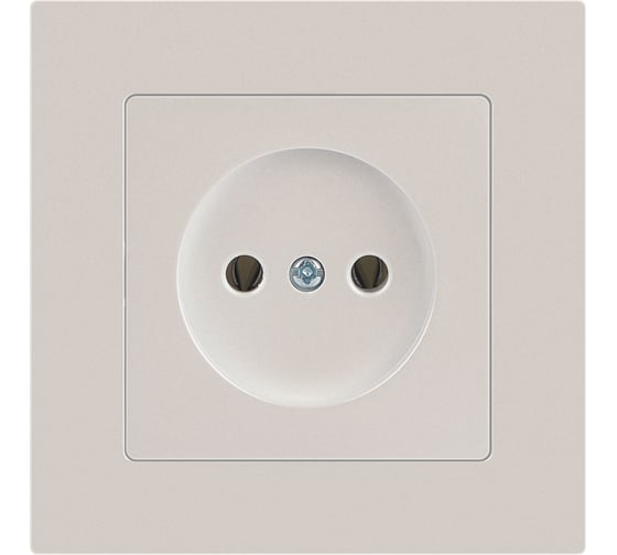 Розетка Intro Accent 620106 2P, 16А250В, IP20, скрытой установки, перламутр Б0063667