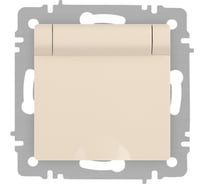 Розетка Intro Accent 620302 2PE Schuko с крышкой, 16А250В, IP20, скрытой установки, слоновая кость Б0063716