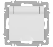 Розетка Intro Accent 620301М 2PE Schuko с крышкой, 16А250В, IP20, скрытой установки, белый матовый Б0063713