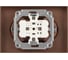 Розетка Intro Accent 620508 2x2PE Schuko, 16А250В, IP20, скрытой установки, AL/CU, бронза Б0063498 1