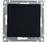 1-клавишный выключатель Systeme Electric ATLASDESIGN RRR 2-полюсный, 10А, мех., КАРБОН ATN001021R 2