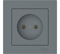 Розетка Systeme Electric ATLASDESIGN без заземления, 16А, в сборе, быстрозажимная клемма, грифель ATN000740S