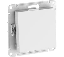 1-клавишный переключатель Systeme Electric ATLASDESIGN AQUA IP44, сх.6, 10АХ, быстрозажимная клемма, белый ATN440161S