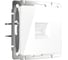Розетка Ethernet RJ-45 WERKEL W5120101 cat. 6A, экранированная, белый a069683 1