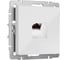 Розетка Ethernet RJ-45 WERKEL W5120101 cat. 6A, экранированная, белый a069683 3