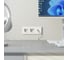 Розетка Ethernet RJ-45 WERKEL W5120101 cat. 6A, экранированная, белый a069683 9