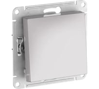 1-клавишный переключатель Systeme Electric ATLASDESIGN, сх.6, 10АХ, мех., быстрозажим. клем., АЛЮМИНИЙ ATN000361S