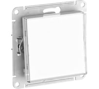 1-клавишный выключатель Systeme Electric ATLASDESIGN ART сх.1, 10АХ, мех., быстрозажим. клем., БЕЛЫЙ ATN200111S