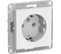 Розетка Systeme Electric ATLASDESIGN RRR с заземлением, 16А, механизм, белый ATN000143R 2