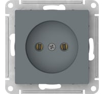 Розетка Systeme Electric ATLASDESIGN без заземления без шторок, 16А, мех., быстрозажимные клеммы, грифель ATN000741S