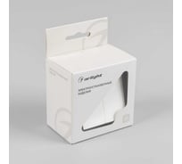 Механизм выключателя двухклавишный Arlight непроходной SWT-MK02-PL-WH-V 1шт 0 049887