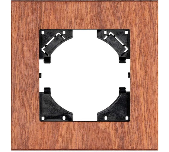 Рамка из натурального дерева Arlight FRM-XSILO-WD-1-NL 1шт 050870