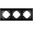 Рамка из натурального дерева Arlight FRM-XSILO-WD-3-SNL 1шт 0 051276 3